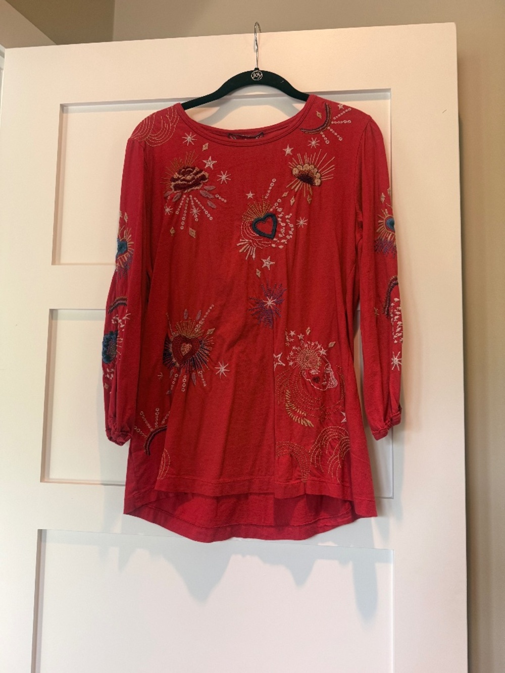Bohemian Embroidered Top